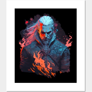 Geralt of Rivia Posters and Art